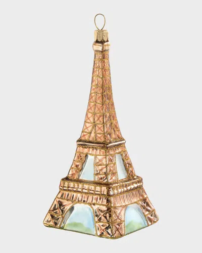 Bergdorf Goodman Eiffel Tower Christmas Ornament In Multi