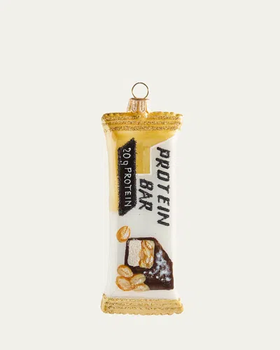 Bergdorf Goodman Energy Protein Bar Ornament In Gold