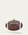 Bergdorf Goodman Football Christmas Ornament In Brown
