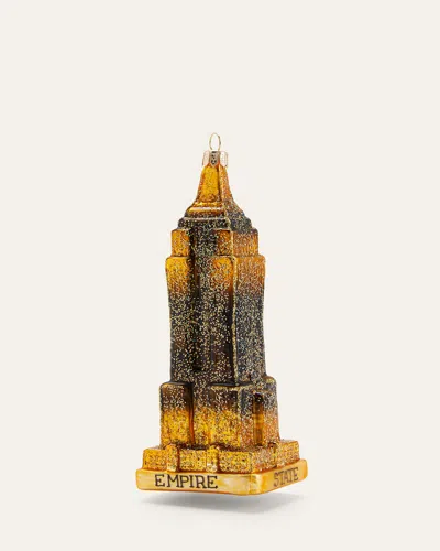Bergdorf Goodman Glitter Empire State Building Christmas Ornament In Multi