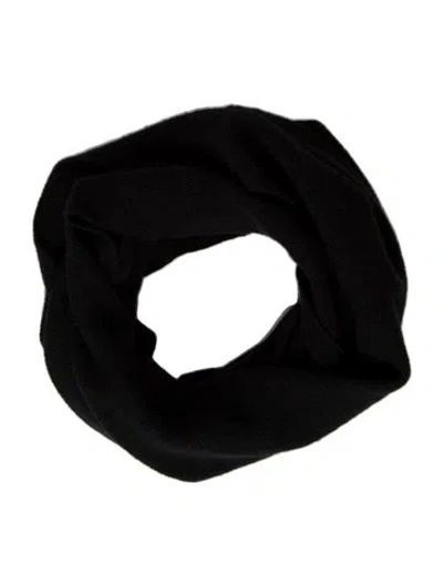 Pre-owned Bergdorf Goodman Infinity Scarf In Black