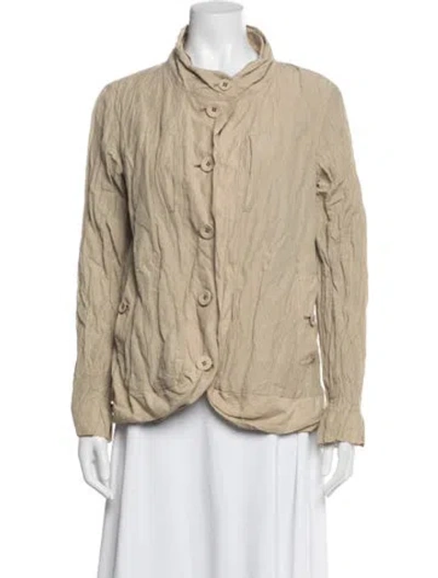 Pre-owned Bergdorf Goodman Jacket In Neutrals