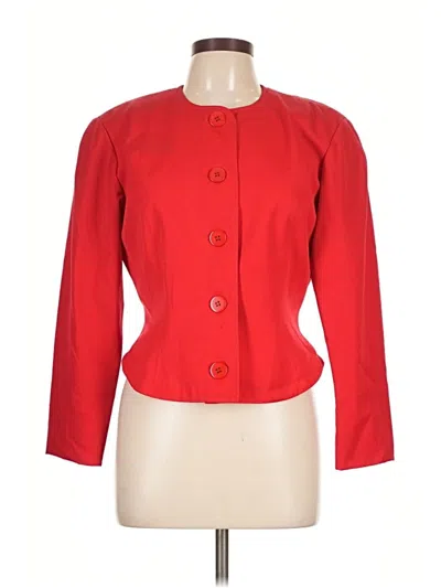 Pre-owned Bergdorf Goodman Jacket In Red