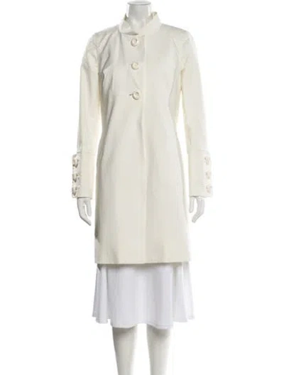 Pre-owned Bergdorf Goodman Jacket In White