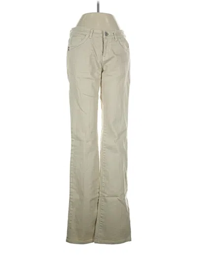 Pre-owned Bergdorf Goodman Jeans In Tan