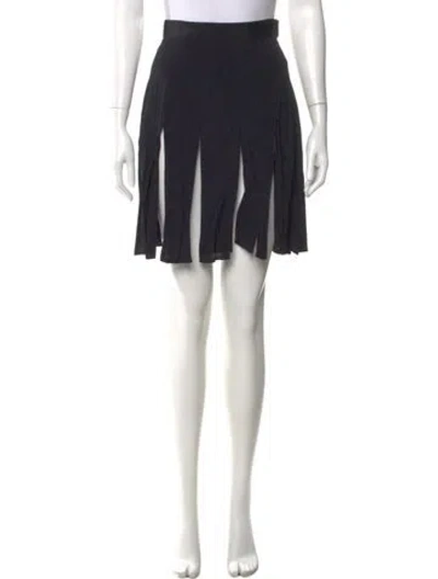 Pre-owned Bergdorf Goodman Knee-length Skirt In Black