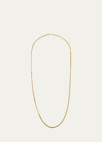 Bergdorf Goodman Men's 14k Yellow Gold Small Franco Chain Necklace, 26"l