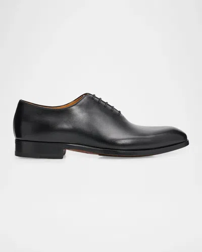 Bergdorf Goodman Men & Apos;s Leather Wholecut Oxfords In Black