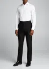 Bergdorf Goodman Men's Solid Poplin Sport Shirt In White