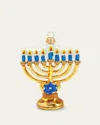 Bergdorf Goodman Menorah Ornament In Multi