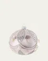Bergdorf Goodman Pearly Metallic Pink Ball Ornament In Pink