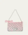 Bergdorf Goodman Pink Handbag Christmas Ornament In Pink