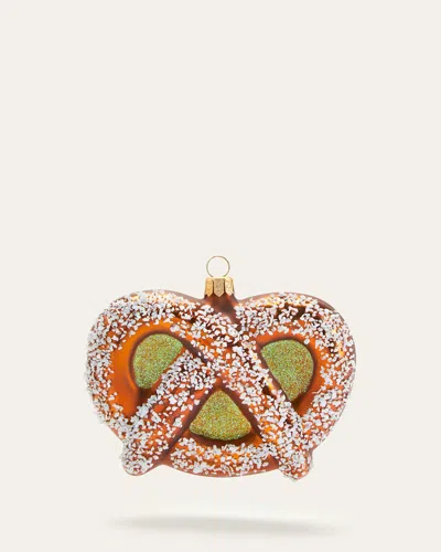 Bergdorf Goodman Pretzel Christmas Ornament In Multi