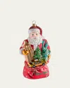 Bergdorf Goodman Santa Claus In New York Christmas Ornament In Multi