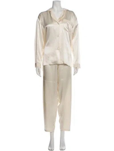 Pre-owned Bergdorf Goodman Silk Set In Multi