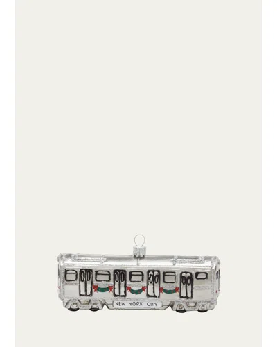 Bergdorf Goodman Subway Christmas Ornament In Multi