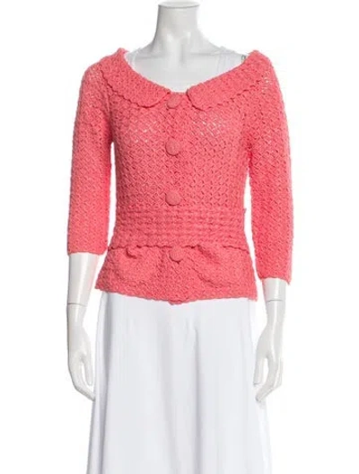 Pre-owned Bergdorf Goodman Sweater In Pink
