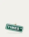 Bergdorf Goodman Times Square Sign Christmas Ornament In Green