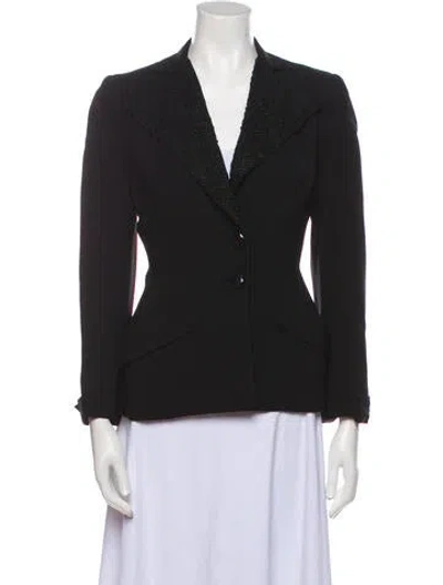 Pre-owned Bergdorf Goodman Vintage 1960's Blazer In Black