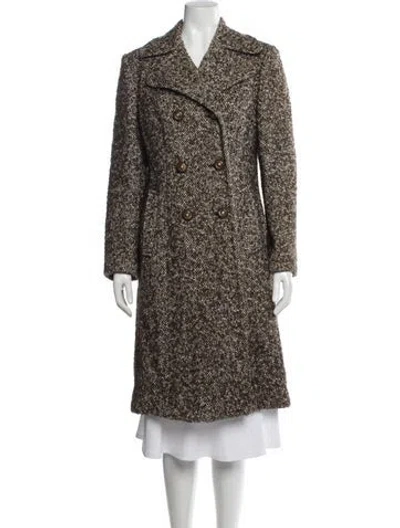 Pre-owned Bergdorf Goodman Vintage 1960's Coat In Brown