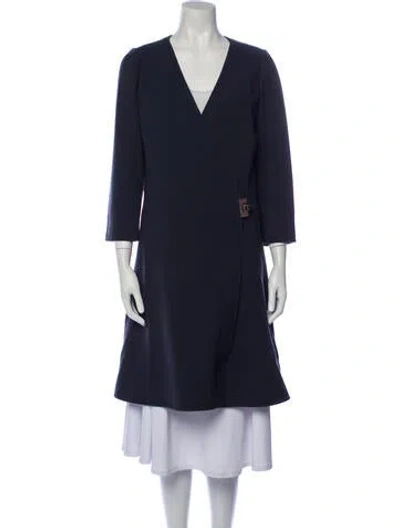 Pre-owned Bergdorf Goodman Vintage 1960's Evening Jacket In Blue