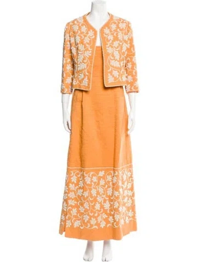 Pre-owned Bergdorf Goodman Vintage 1965 Dress Set In Multi