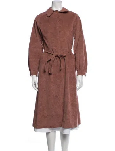 Pre-owned Bergdorf Goodman Vintage Coat In Pink