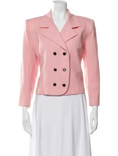 Pre-owned Bergdorf Goodman Wool Blazer In Brown