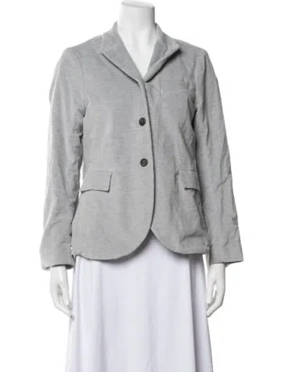 Pre-owned Bergfabel Blazer In Grey