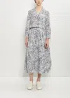 Bergfabel Carla Cotton Skirt In Gray
