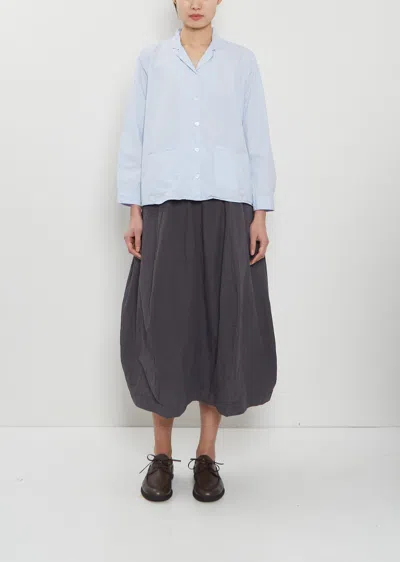Bergfabel Carla Cotton Skirt In Gray