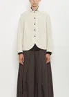 Bergfabel Caryl Cotton Jacket In Gray
