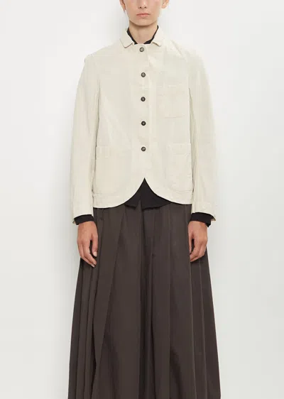 Bergfabel Caryl Cotton Jacket In Gray