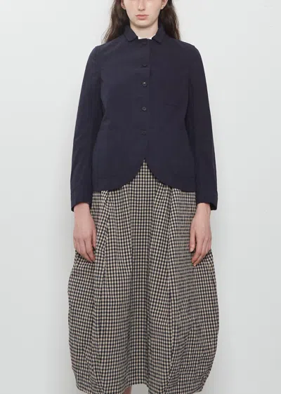 Bergfabel Caryl Cotton Jacket In Blue