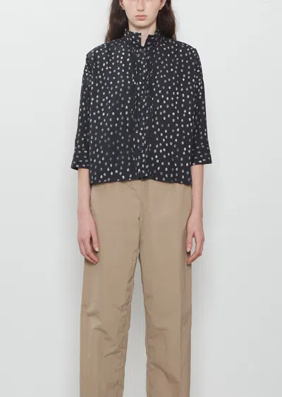 Bergfabel Claudia Cotton Shirt In Black