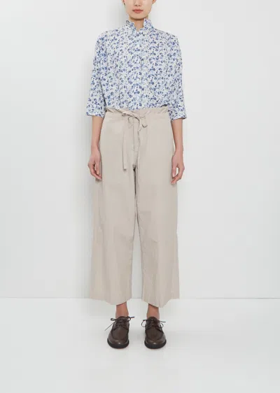 Bergfabel Cloe Cotton Pants In White