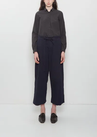 Bergfabel Cloe Cotton Pants In Navy