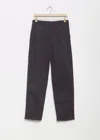 Bergfabel Cotton Linen Maria Pants In Black Bean