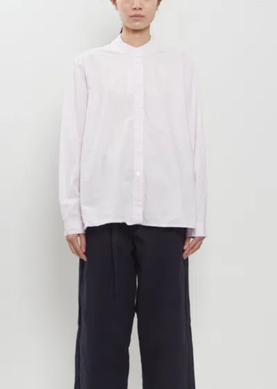 Bergfabel Eli Cotton Shirt In White