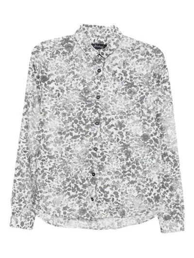 Bergfabel Floral-print Shirt In Multi