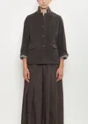 Bergfabel Giulia Cashmere Jacket In Brown