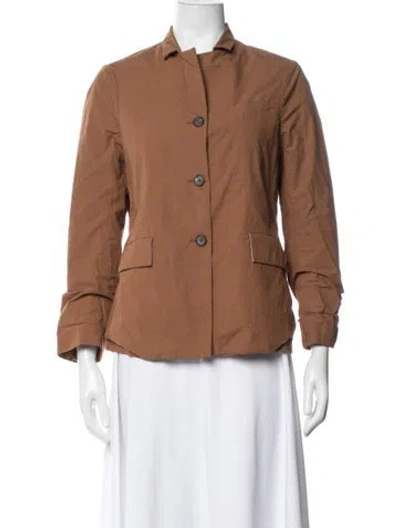 Pre-owned Bergfabel Jacket In Brown