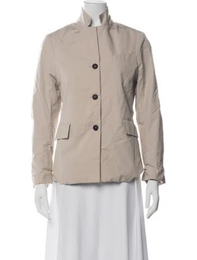 Pre-owned Bergfabel Jacket In Neutrals