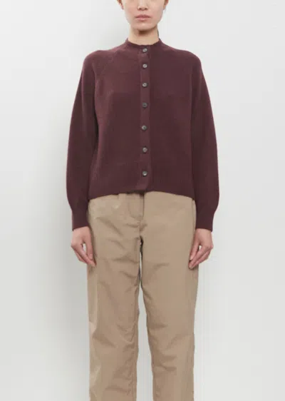 Bergfabel Lara Cashmere Cardigan In Brown