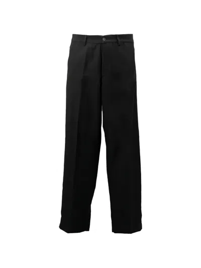 Bergfabel Leo Straight-leg Trousers In Black
