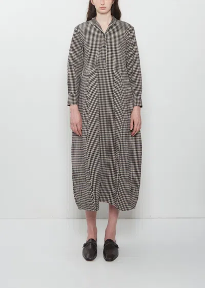 Bergfabel Letty Cotton Blend Dress In Check