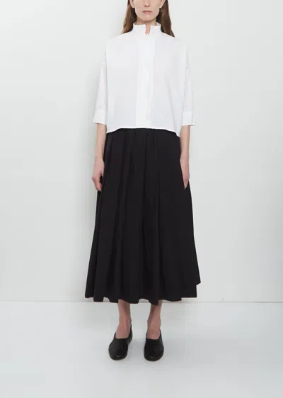 Bergfabel Matilde Cotton Skirt In Black