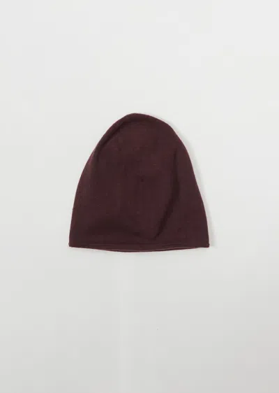 Bergfabel Milo Cashmere Hat In Bordeaux