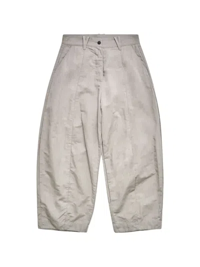 Bergfabel Panelled Trousers In Neutral