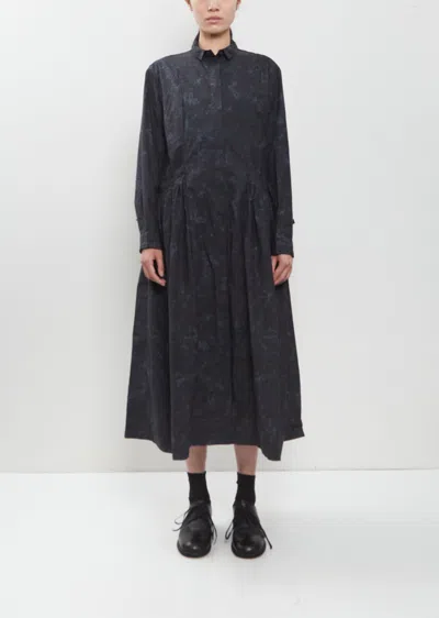 Bergfabel Sally Cotton Dress In Blue